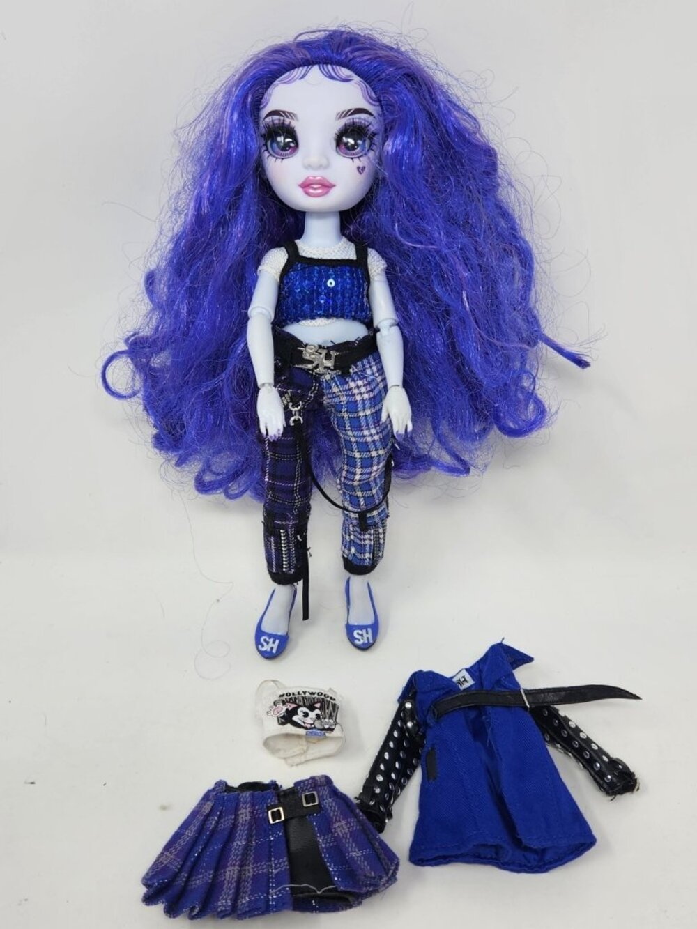 Shadow High Rainbow Vision Uma Vanhoose Articulated Fashion Doll Neon Blue